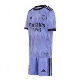 Real Madrid Eden Hazard #7 Udebanetrøje Børn 2022-23 Kortærmet (+ Korte bukser)